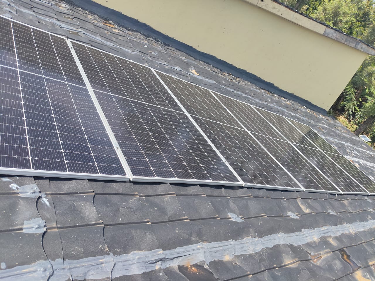 solar installation by Tiburom Limited in Kenya